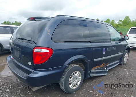 2007 Dodge Grand Caravan Se from USA, damaged, VIN 1D4GP24R67B255591